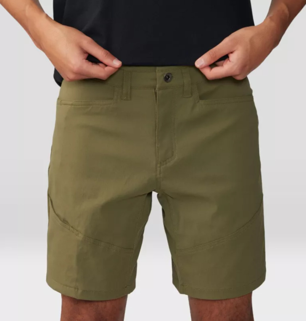 Mountain Hardwear Men 38/9 Green Hardwear AP Outdoor Hiking Active Short OS10-14